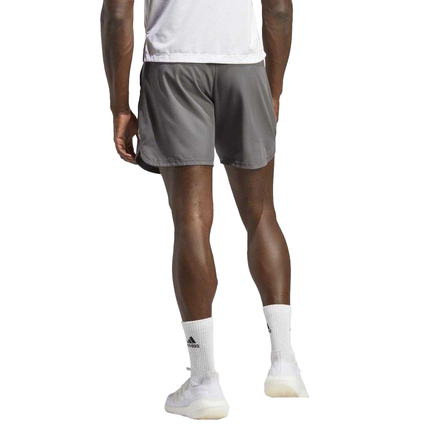 Grey - Lifestyle - Adidas Mens Designed for Movement Aeroready Shorts