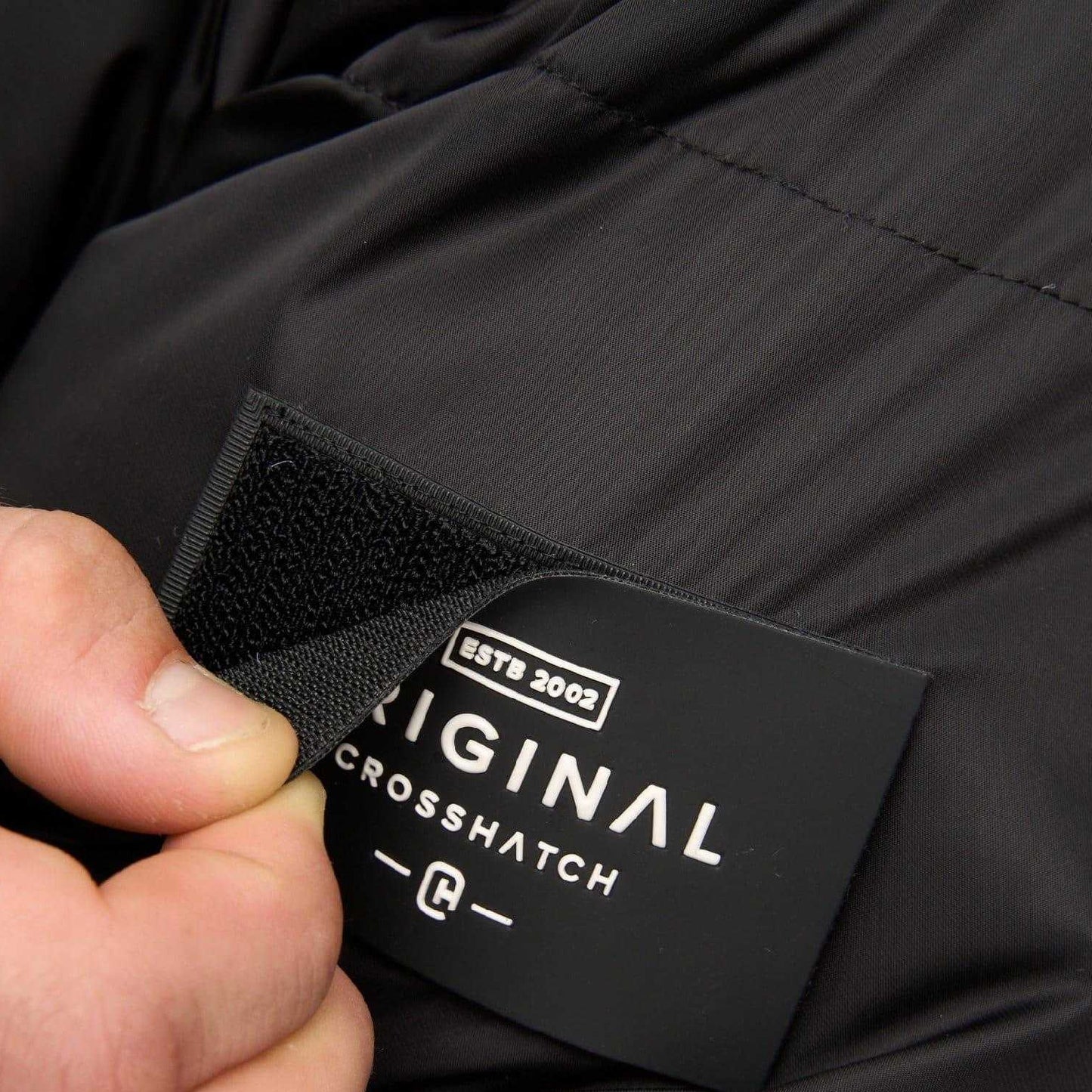 Black - Side - Crosshatch Mens Chimmax Jacket