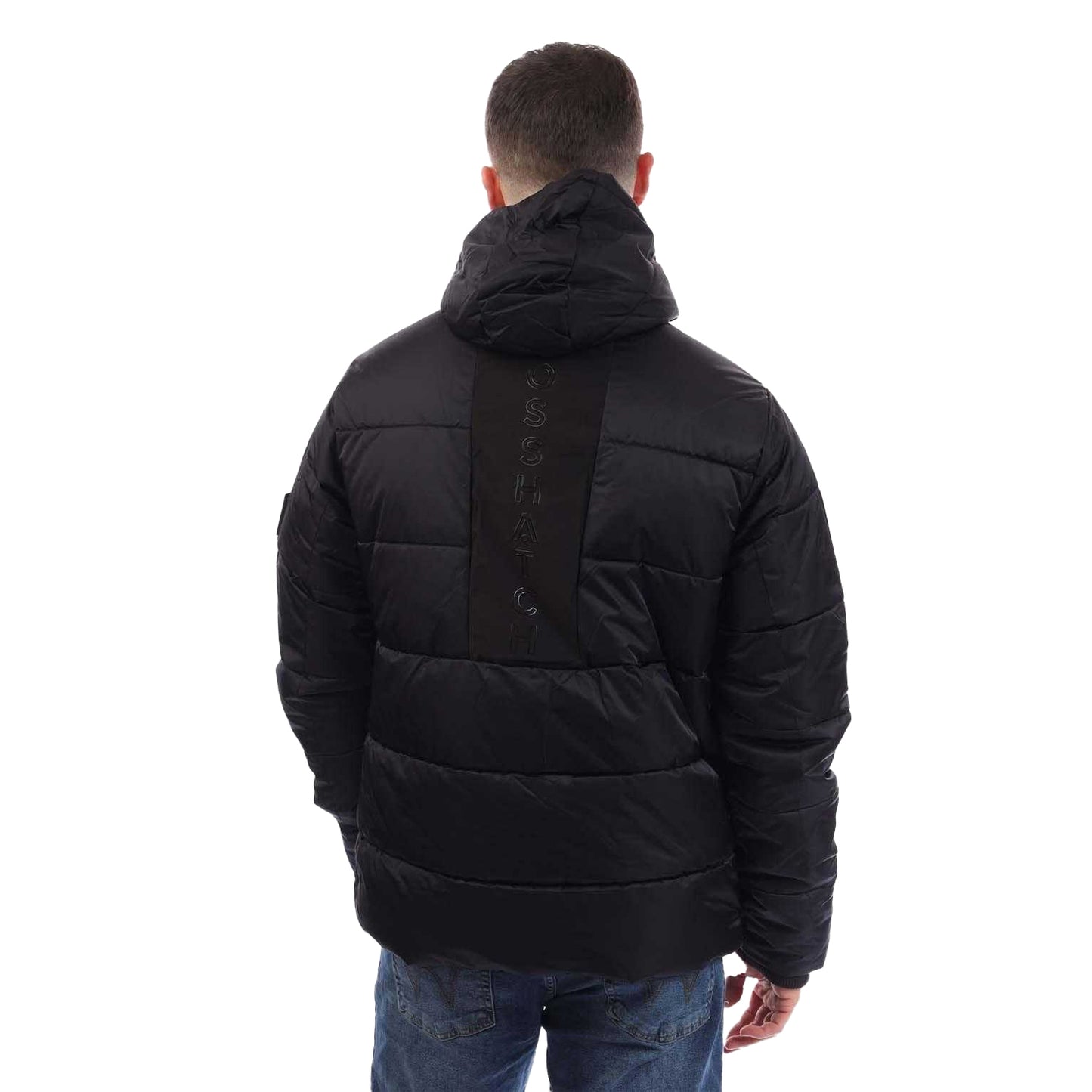 Blue - Back - Crosshatch Mens Chimmax Jacket