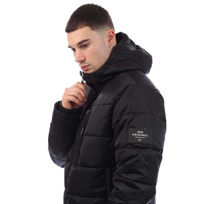 Blue - Lifestyle - Crosshatch Mens Chimmax Jacket