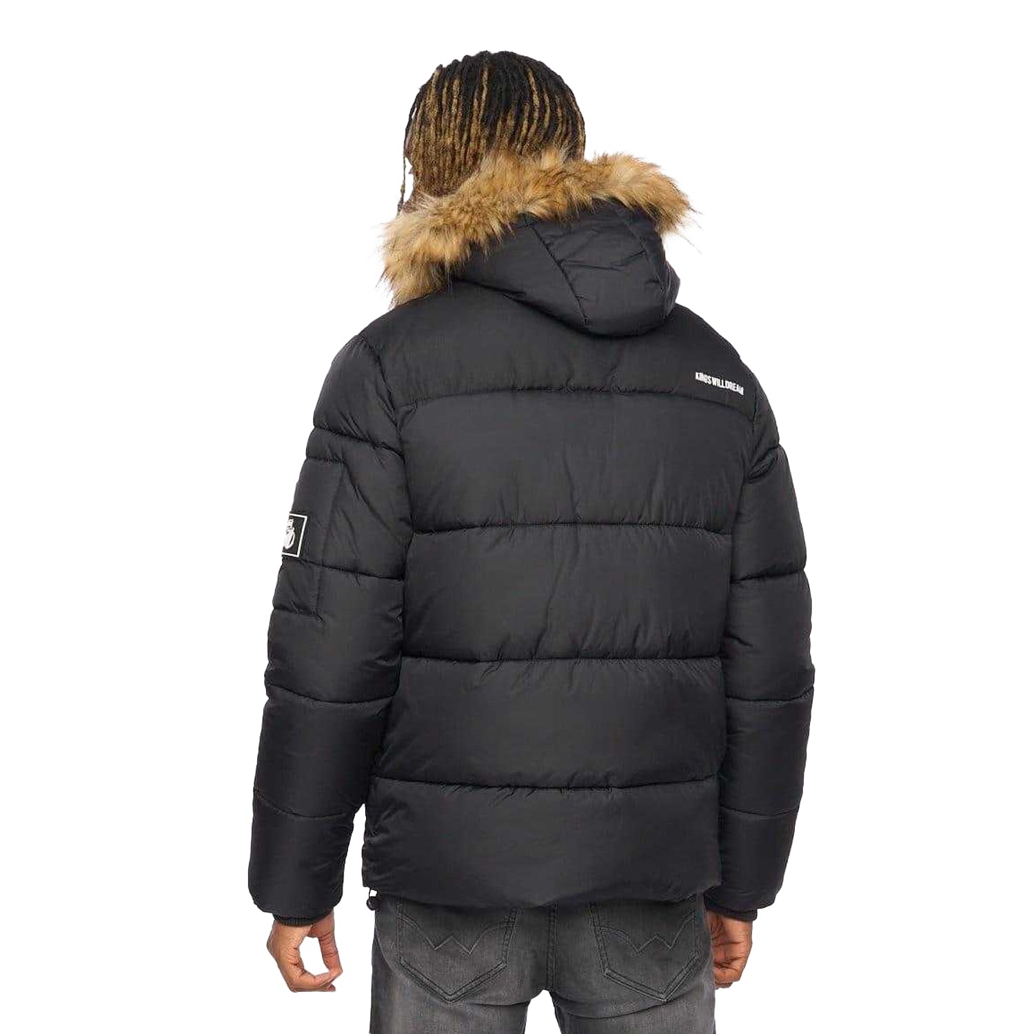 Black - Back - Kings Will Dream Mens Curvlay Jacket