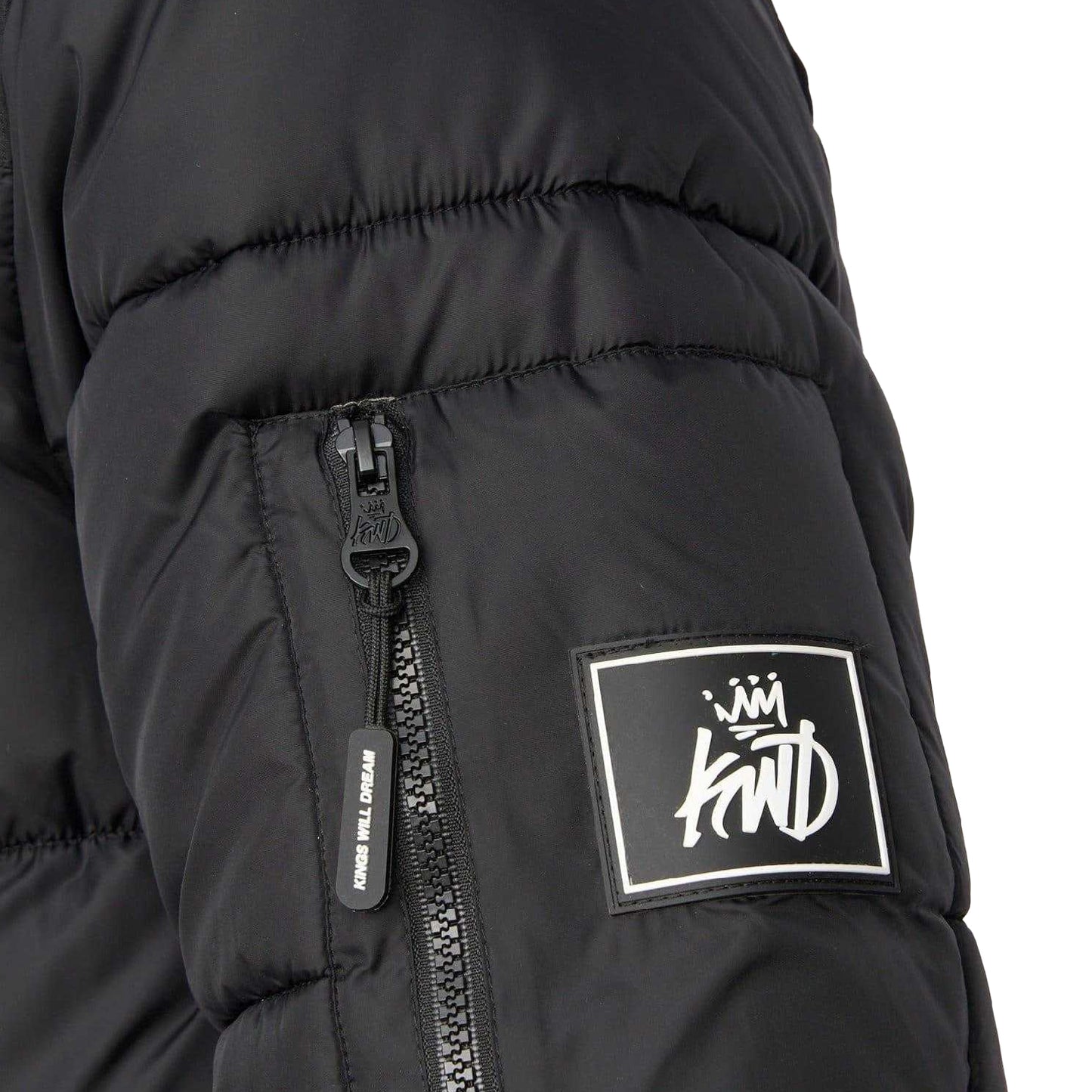 Black - Lifestyle - Kings Will Dream Mens Curvlay Jacket