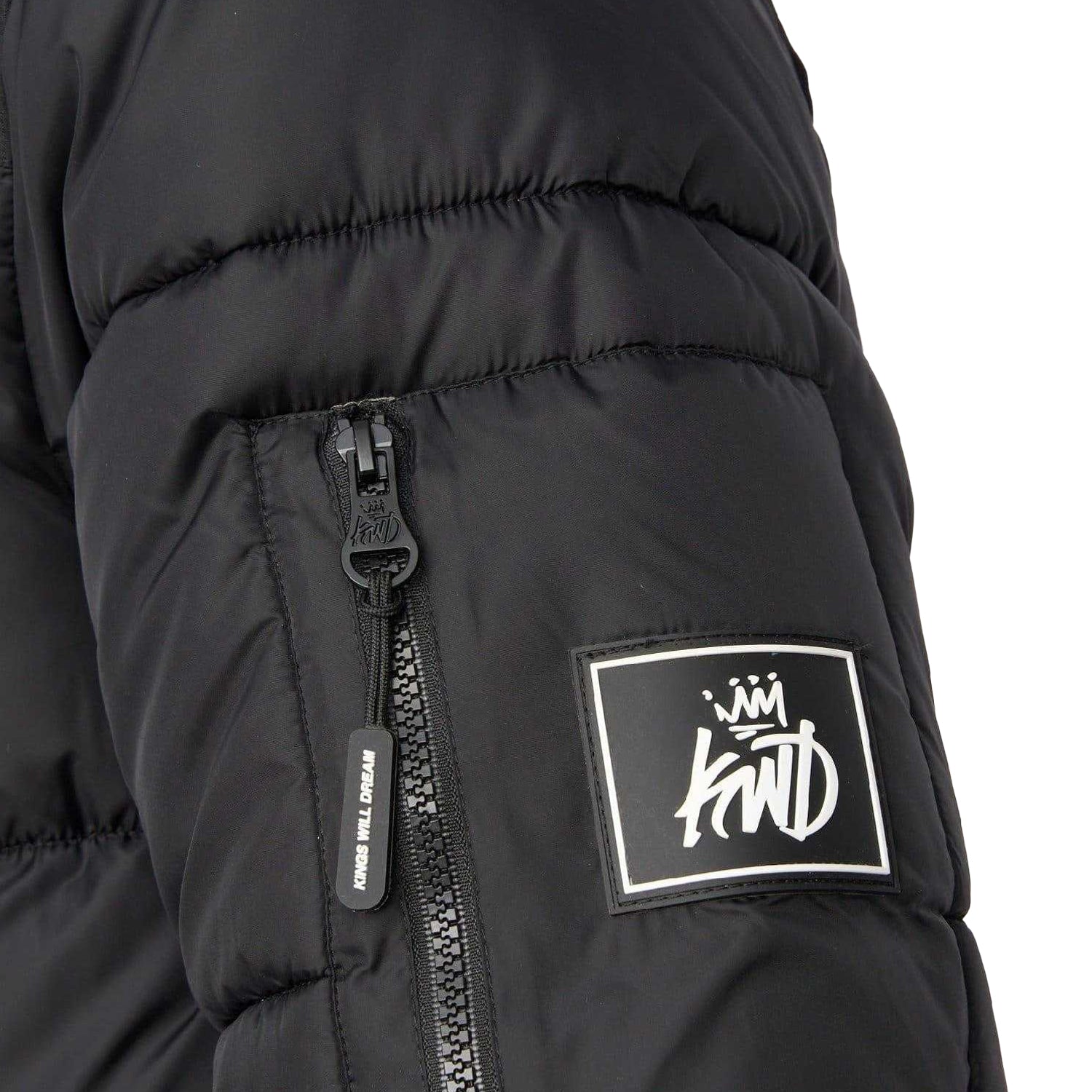 Black - Lifestyle - Kings Will Dream Mens Curvlay Jacket