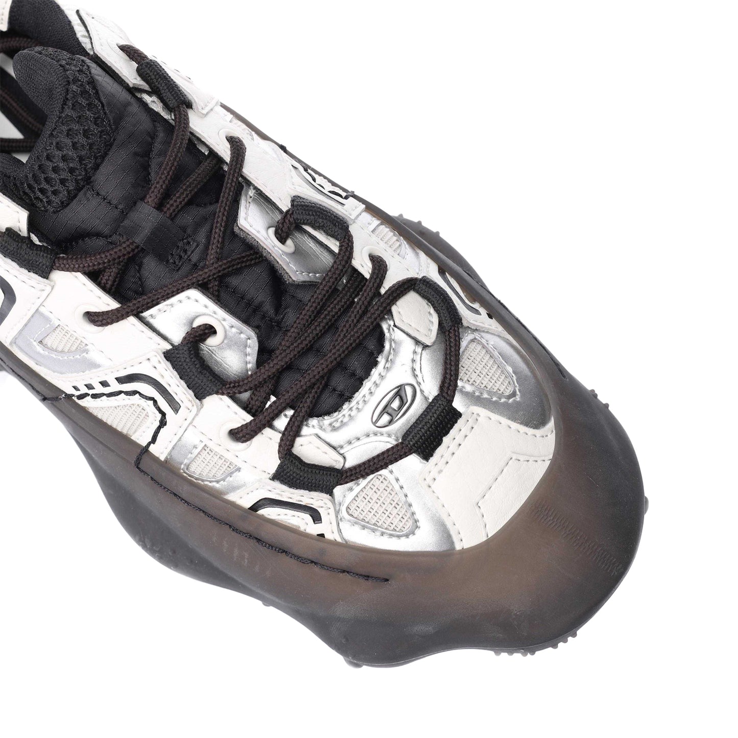White - Pack Shot - Diesel Unisex Adult S-Prototype P1 Trainers