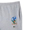 Grey - Side - Lacoste Unisex Adult Iconic Jogging Bottoms