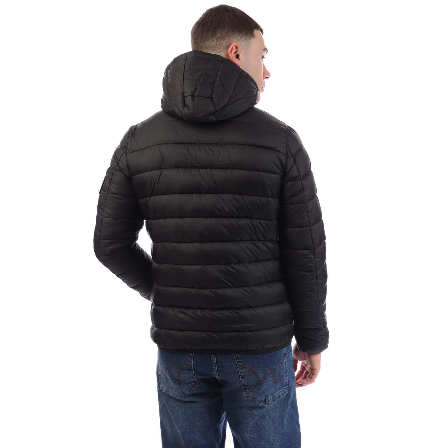 Black - Back - Crosshatch Mens Gattering MVE V2 Jacket