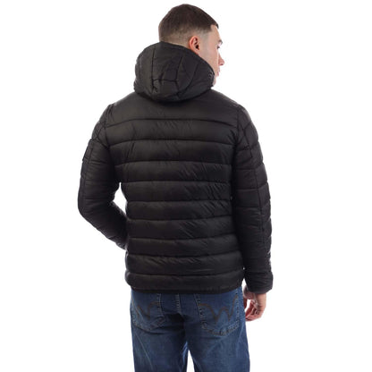 Black - Back - Crosshatch Mens Gattering MVE V2 Jacket