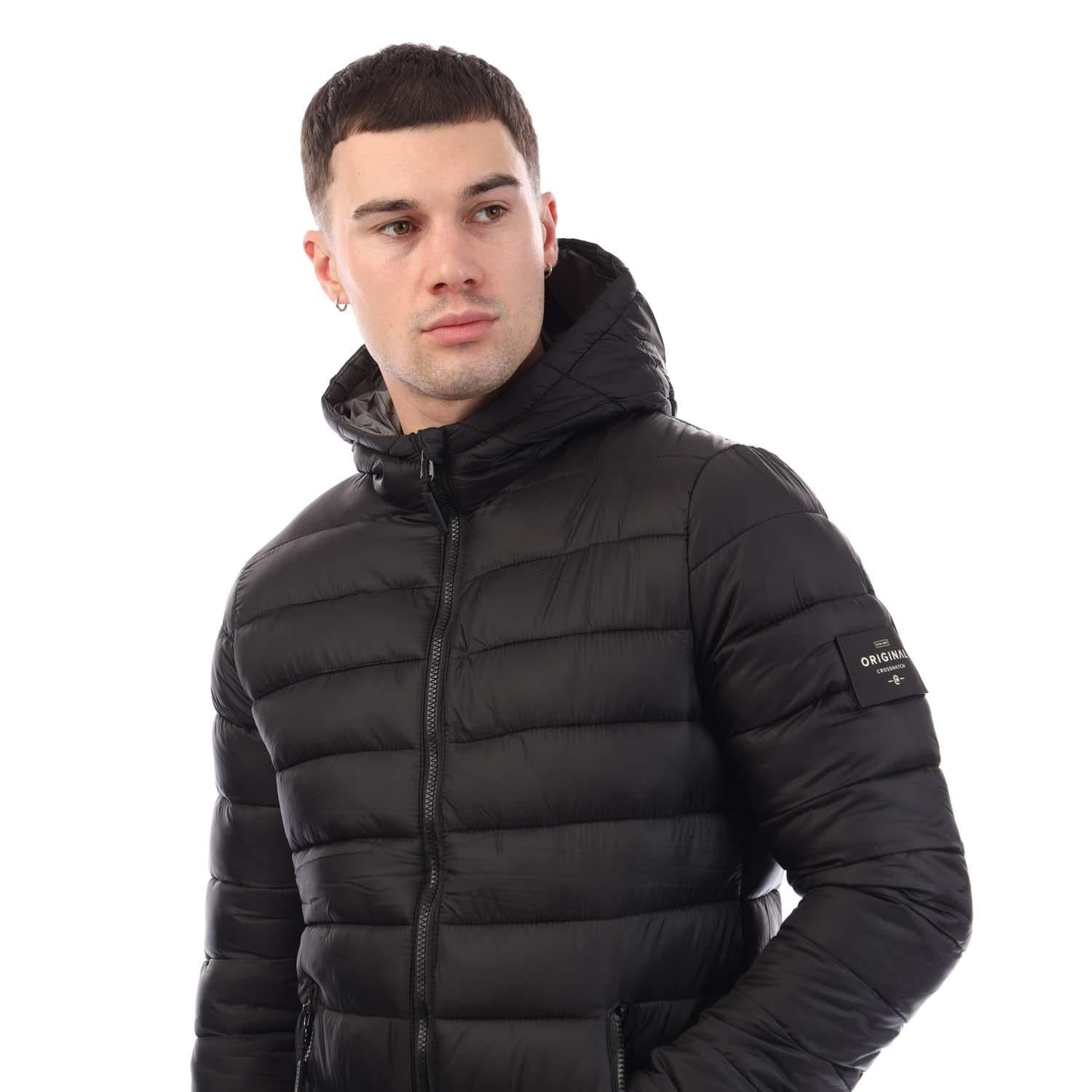 Black - Side - Crosshatch Mens Gattering MVE V2 Jacket