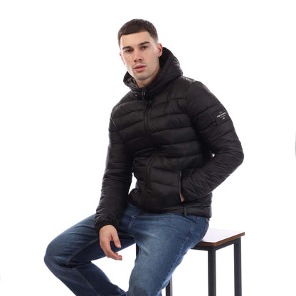 Black - Lifestyle - Crosshatch Mens Gattering MVE V2 Jacket