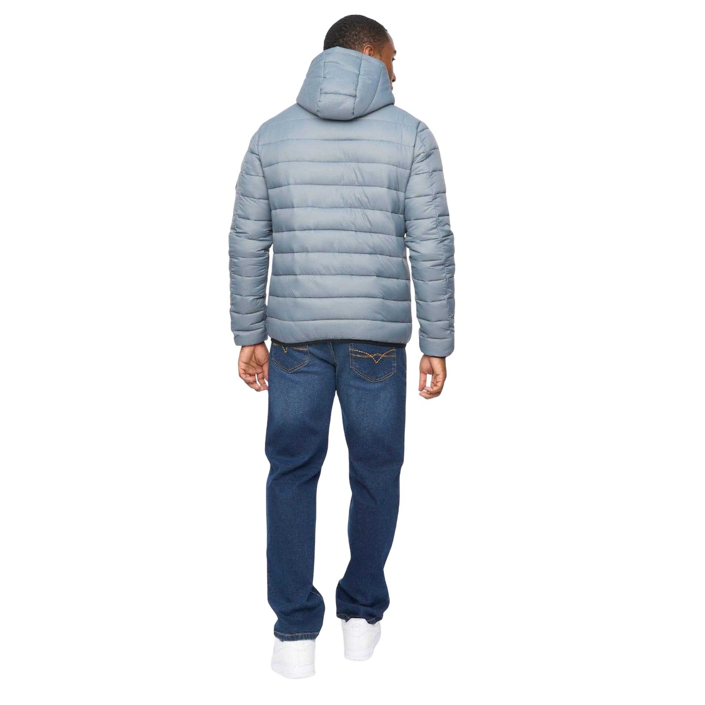 Blue - Back - Crosshatch Mens Gattering MVE V2 Jacket