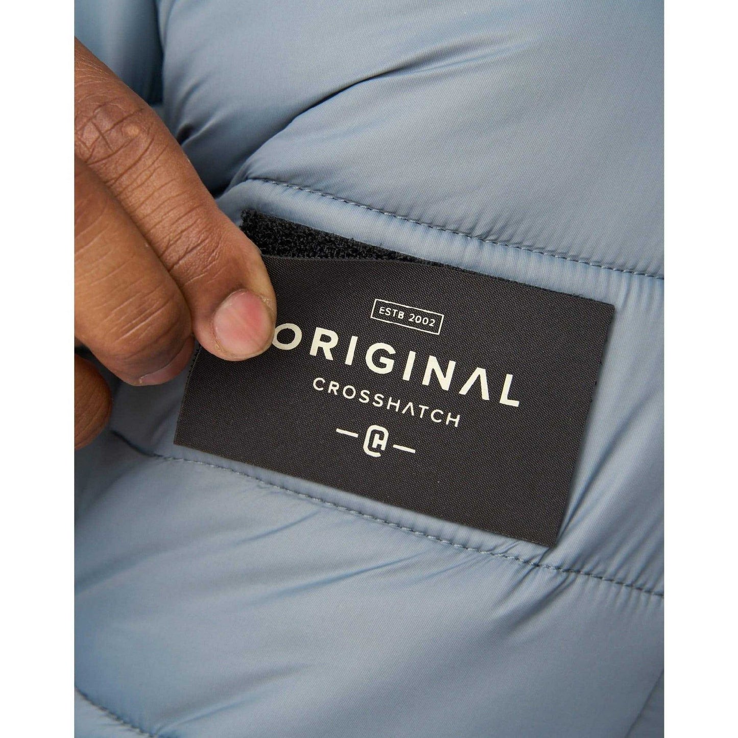 Blue - Lifestyle - Crosshatch Mens Gattering MVE V2 Jacket
