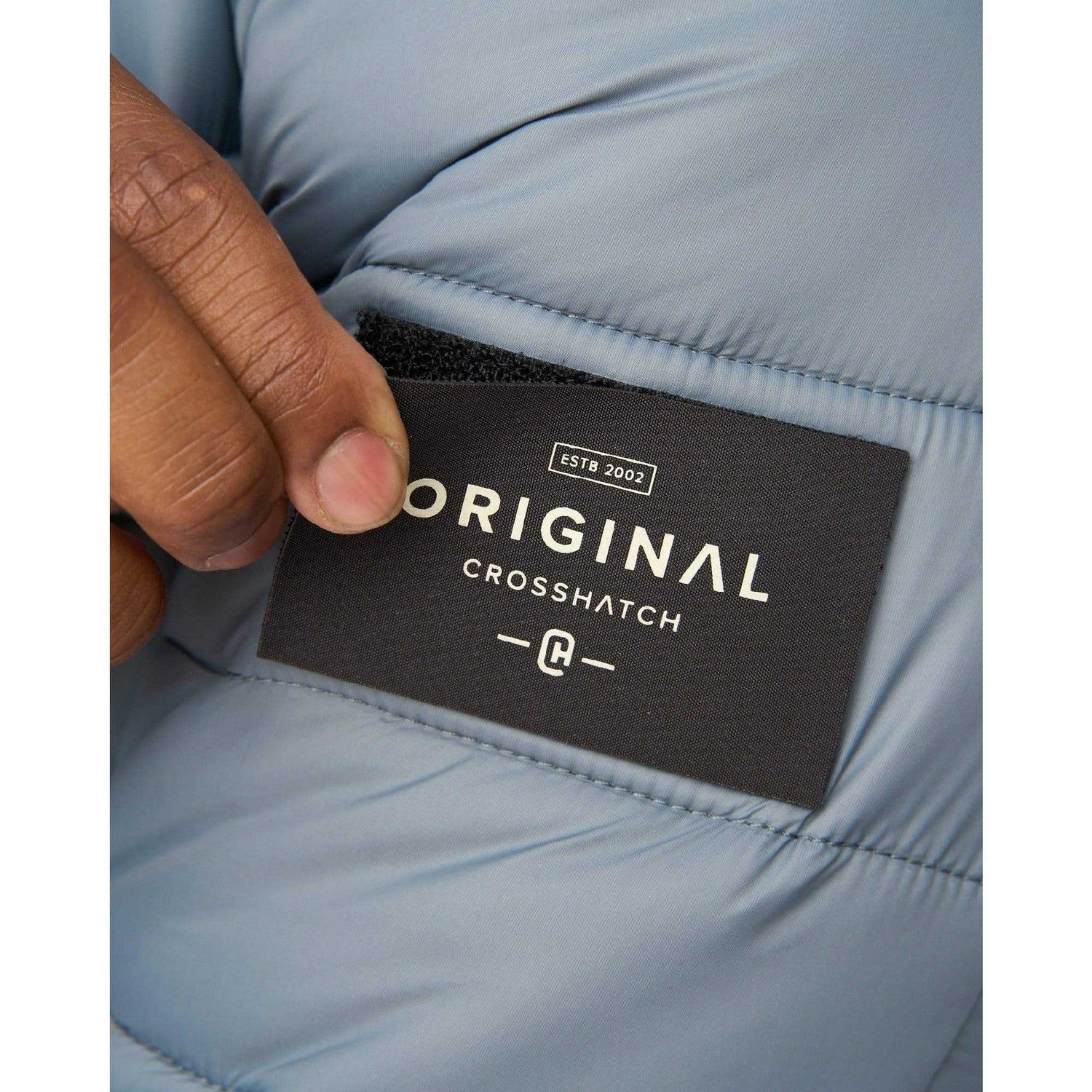 Blue - Lifestyle - Crosshatch Mens Gattering MVE V2 Jacket