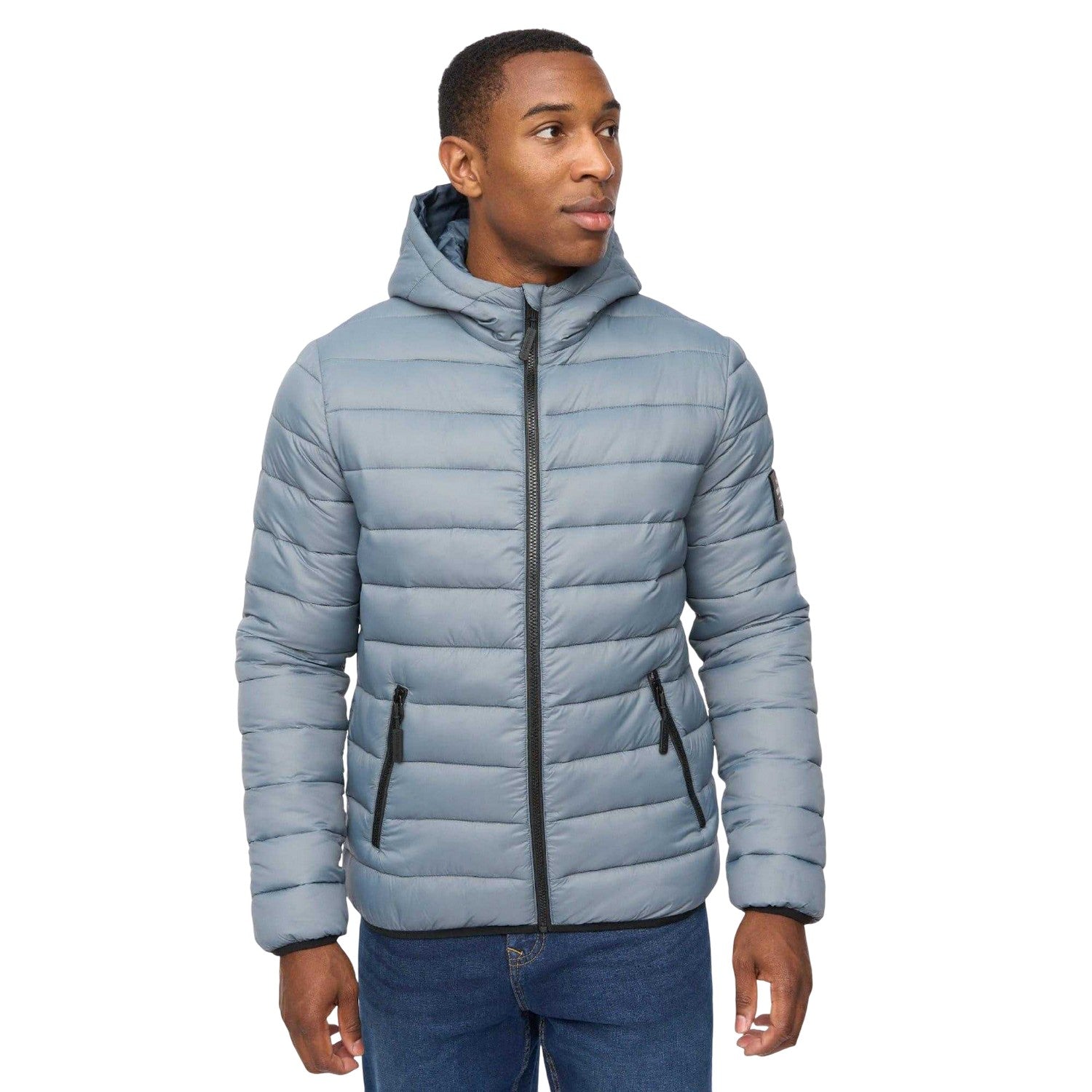Blue - Pack Shot - Crosshatch Mens Gattering MVE V2 Jacket