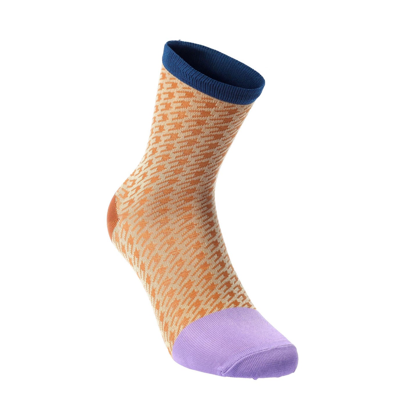 Brown - Front - Happy Socks Unisex Adult Jill Ankle Socks