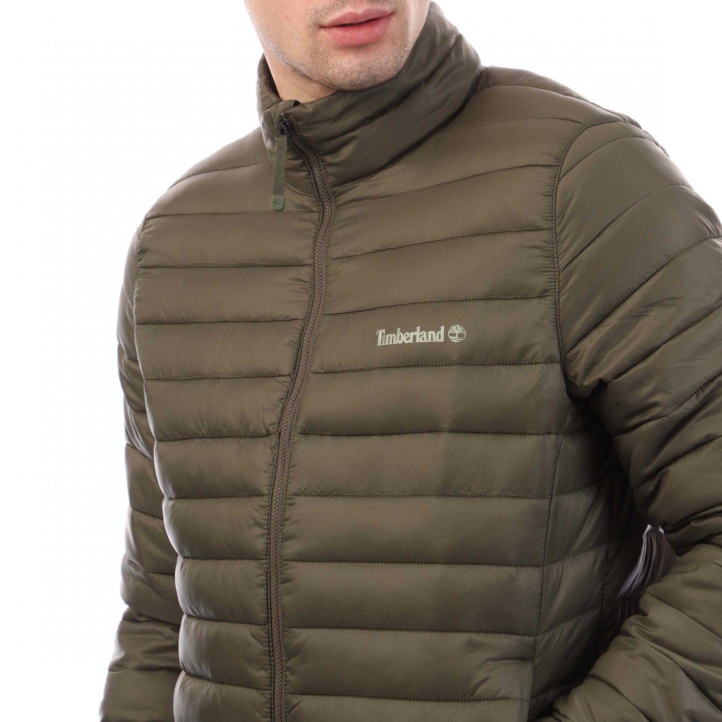 Green - Side - Timberland Mens Axis Peak Durable Water Repellent Jacket