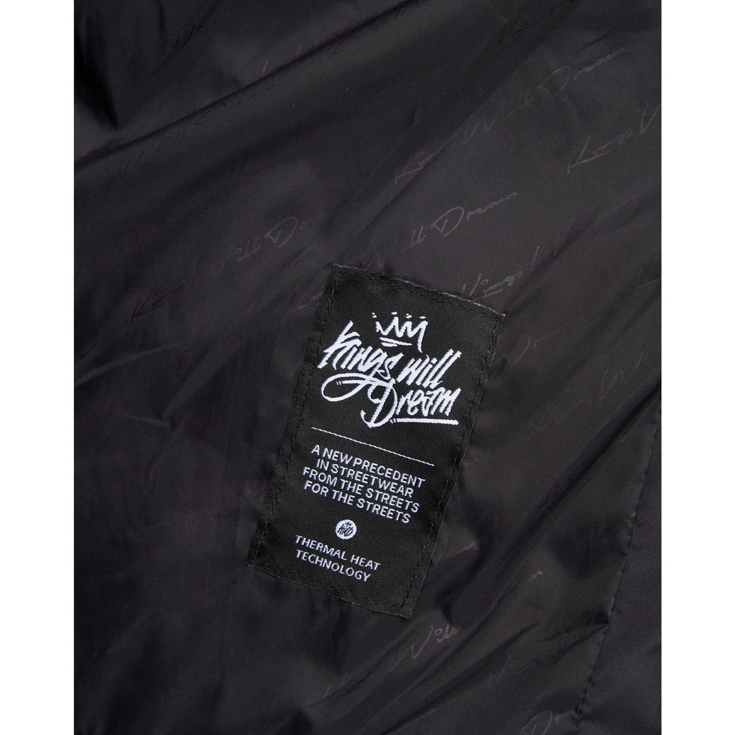 Black - Lifestyle - Kings Will Dream Mens Orlo Puffer Jacket