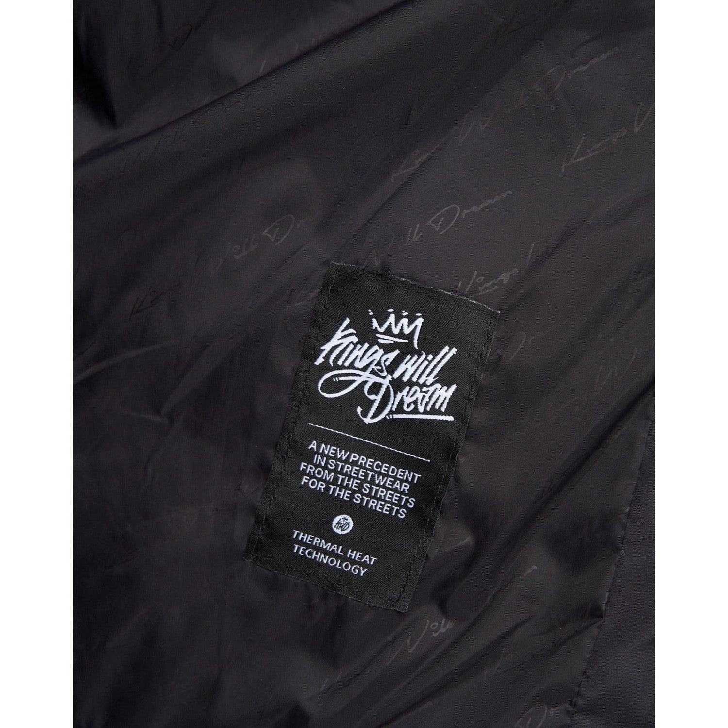 Black - Lifestyle - Kings Will Dream Mens Orlo Puffer Jacket