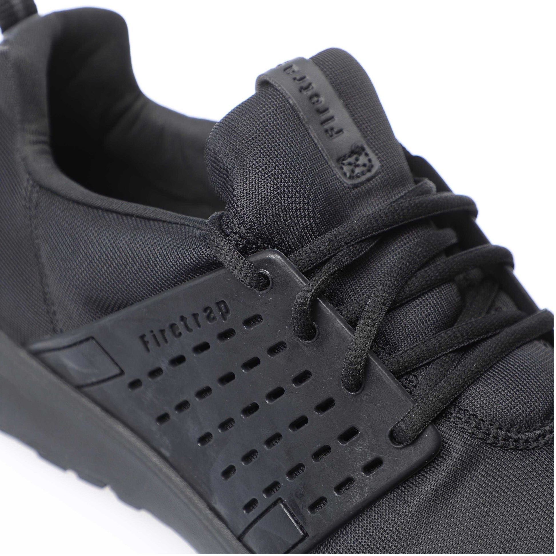Black - Close up - Firetrap Unisex Adult Sir Alex Trainers