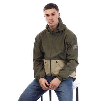 Green - Lifestyle - Timberland Mens Winnick Waterproof Shell Jacket