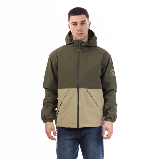 Green - Front - Timberland Mens Winnick Waterproof Shell Jacket