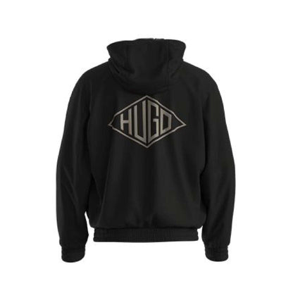 Black - Back - Hugo Mens Benji Windbreaker