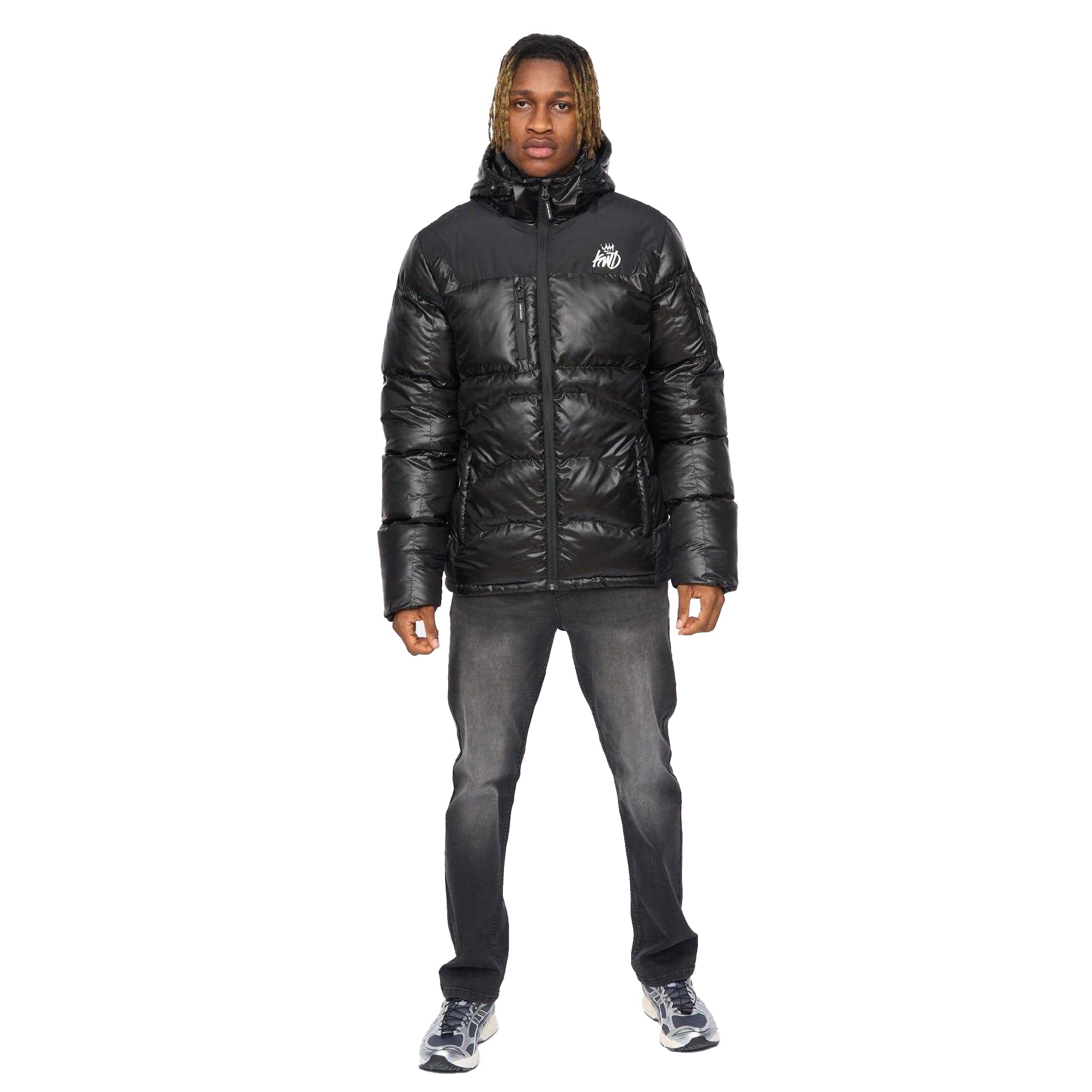 Black - Pack Shot - Kings Will Dream Mens Ascend Puffer Jacket