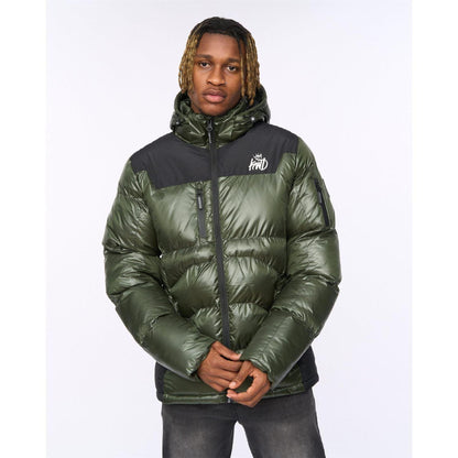 Green - Front - Kings Will Dream Mens Ascend Puffer Jacket