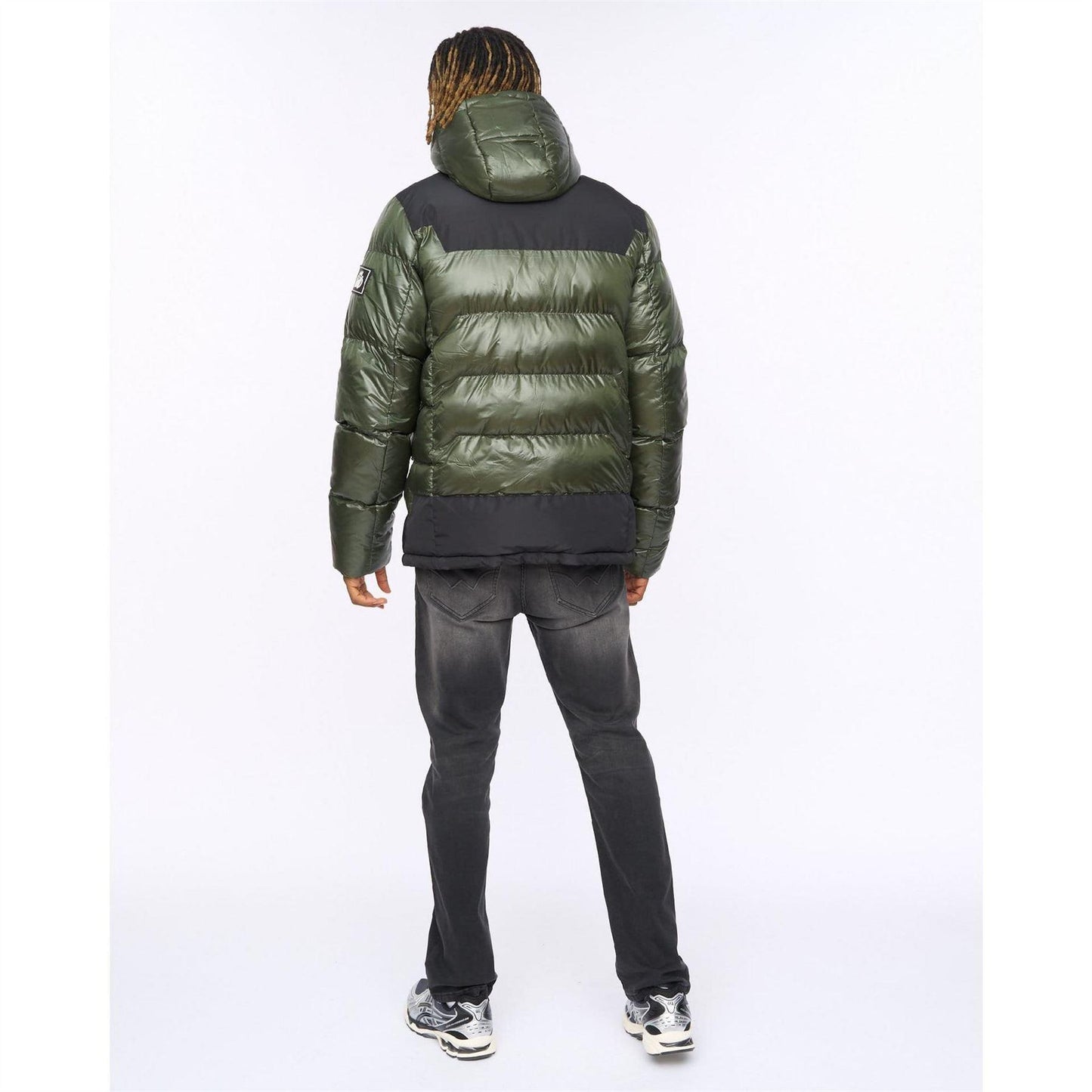Green - Side - Kings Will Dream Mens Ascend Puffer Jacket