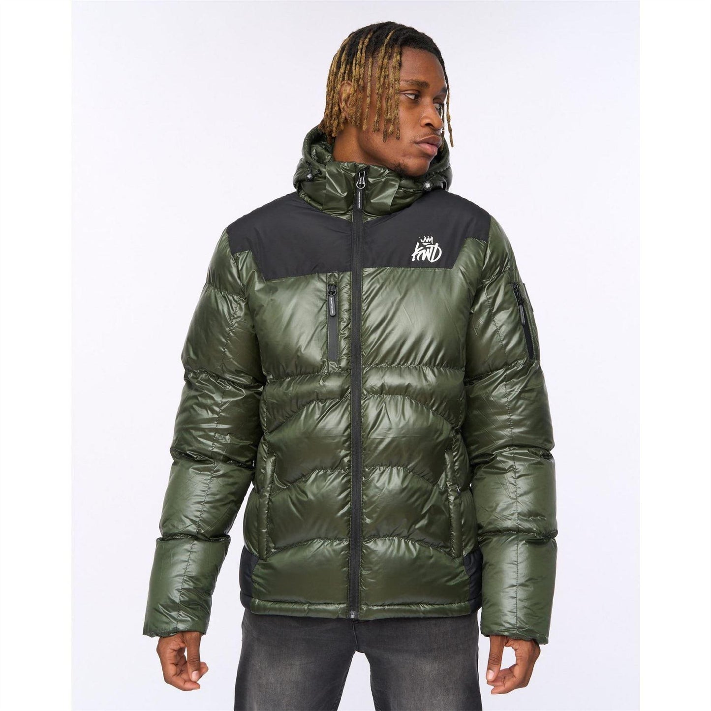 Green - Lifestyle - Kings Will Dream Mens Ascend Puffer Jacket