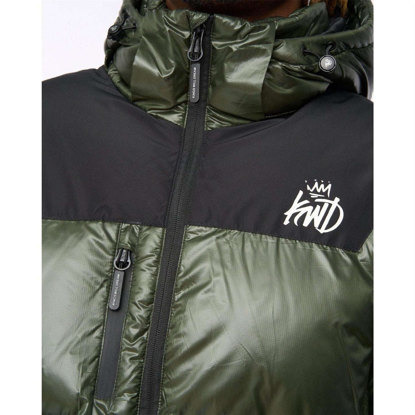 Green - Pack Shot - Kings Will Dream Mens Ascend Puffer Jacket