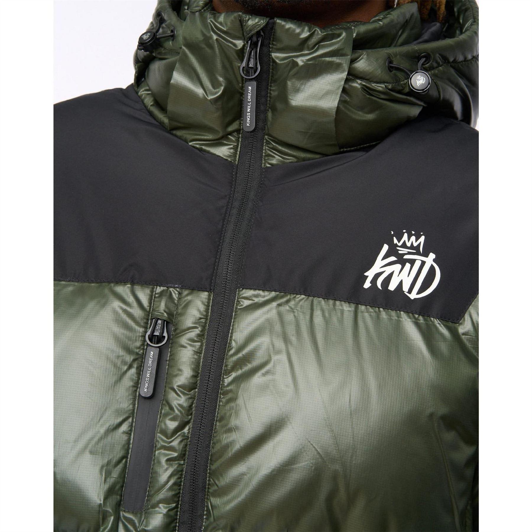 Green - Pack Shot - Kings Will Dream Mens Ascend Puffer Jacket
