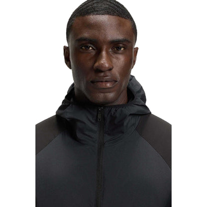 Black - Lifestyle - Boss Mens J Eilat Windbreaker