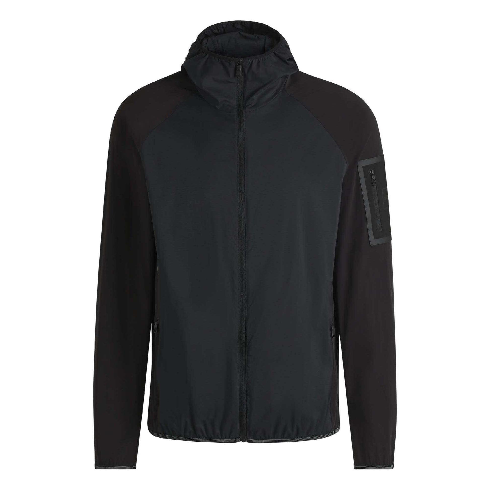 Black - Front - Boss Mens J Eilat Windbreaker