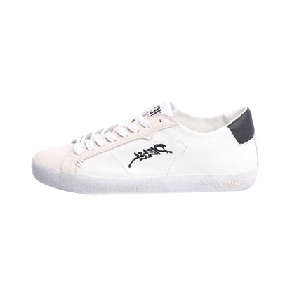 White - Side - Diesel Mens S-Leroji Low Trainers