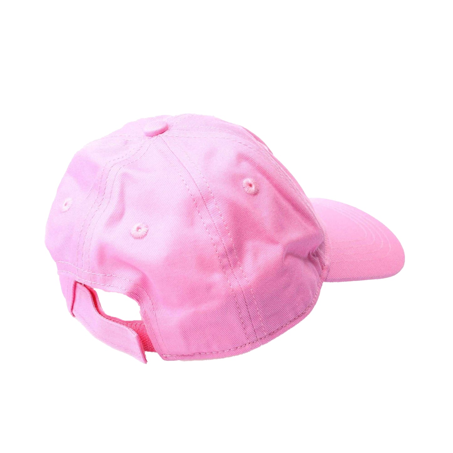 Pink-White - Back - Off White Childrens-Kids Arrow Baseball Cap