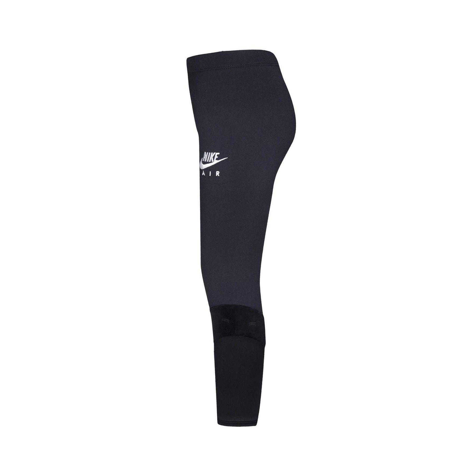 Black - Side - Nike Childrens-Kids Air Velour Top & Bottom Set