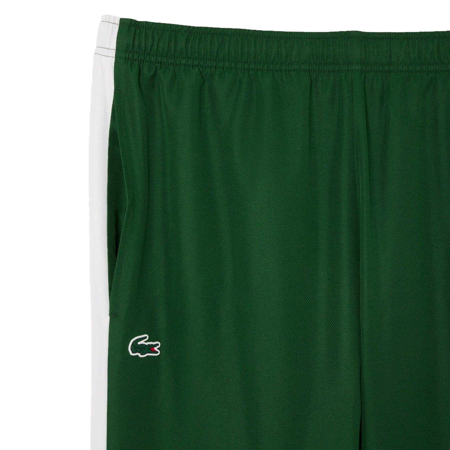 Green - Back - Lacoste Mens Colour Block Tennis Jogging Bottoms
