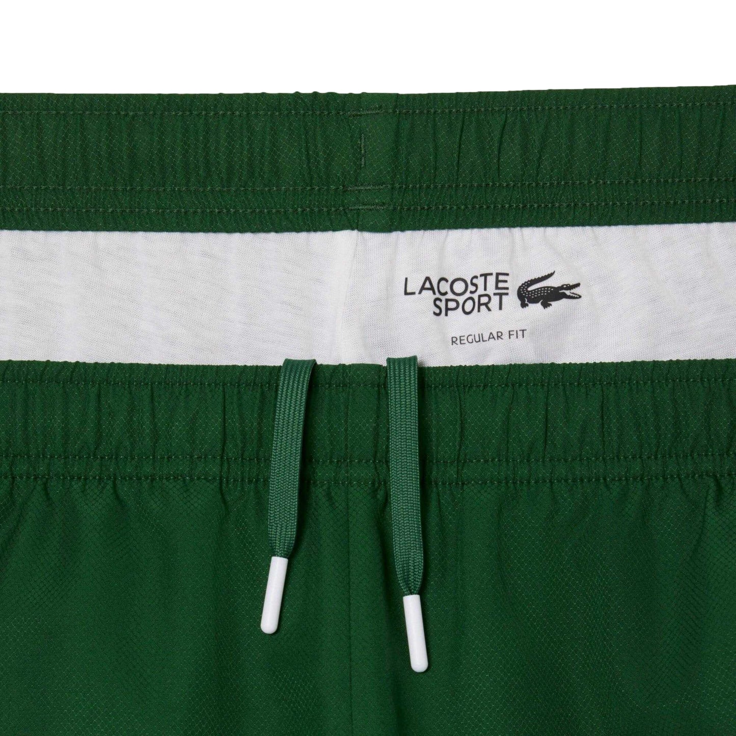 Green - Side - Lacoste Mens Colour Block Tennis Jogging Bottoms