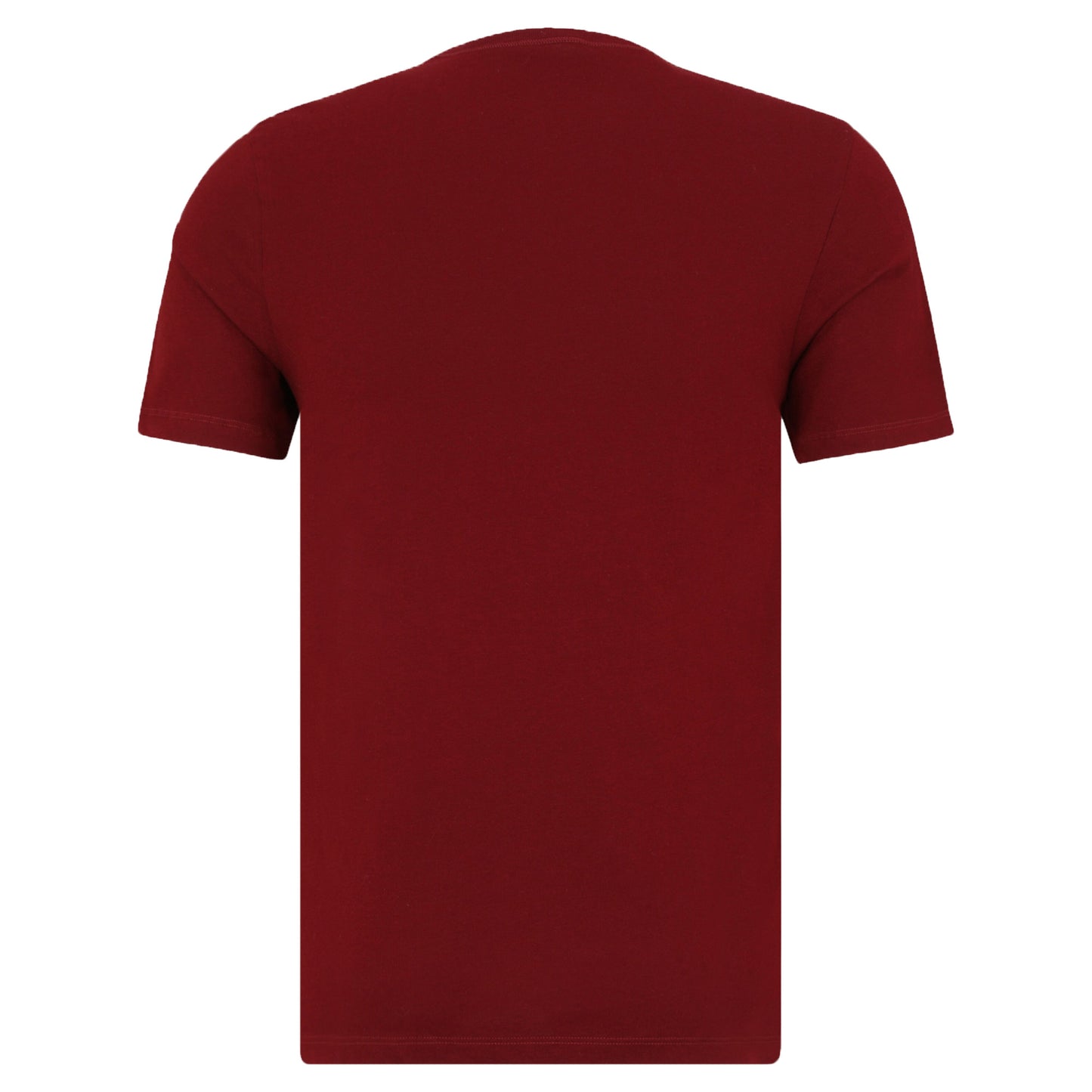 Black-White-Maroon - Side - Boss Mens Logo T-Shirt (Pack of 3)