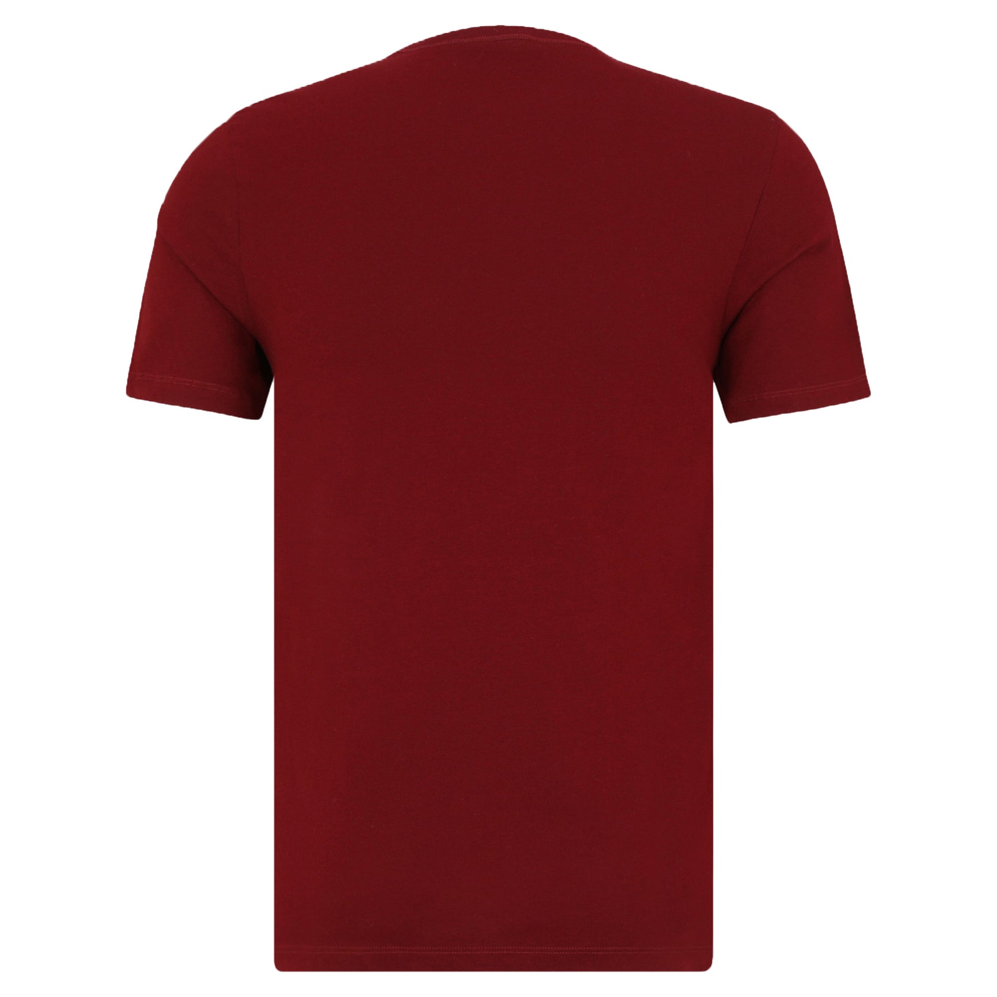 Black-White-Maroon - Side - Boss Mens Logo T-Shirt (Pack of 3)