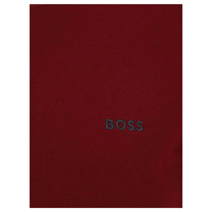 Black-White-Maroon - Lifestyle - Boss Mens Logo T-Shirt (Pack of 3)