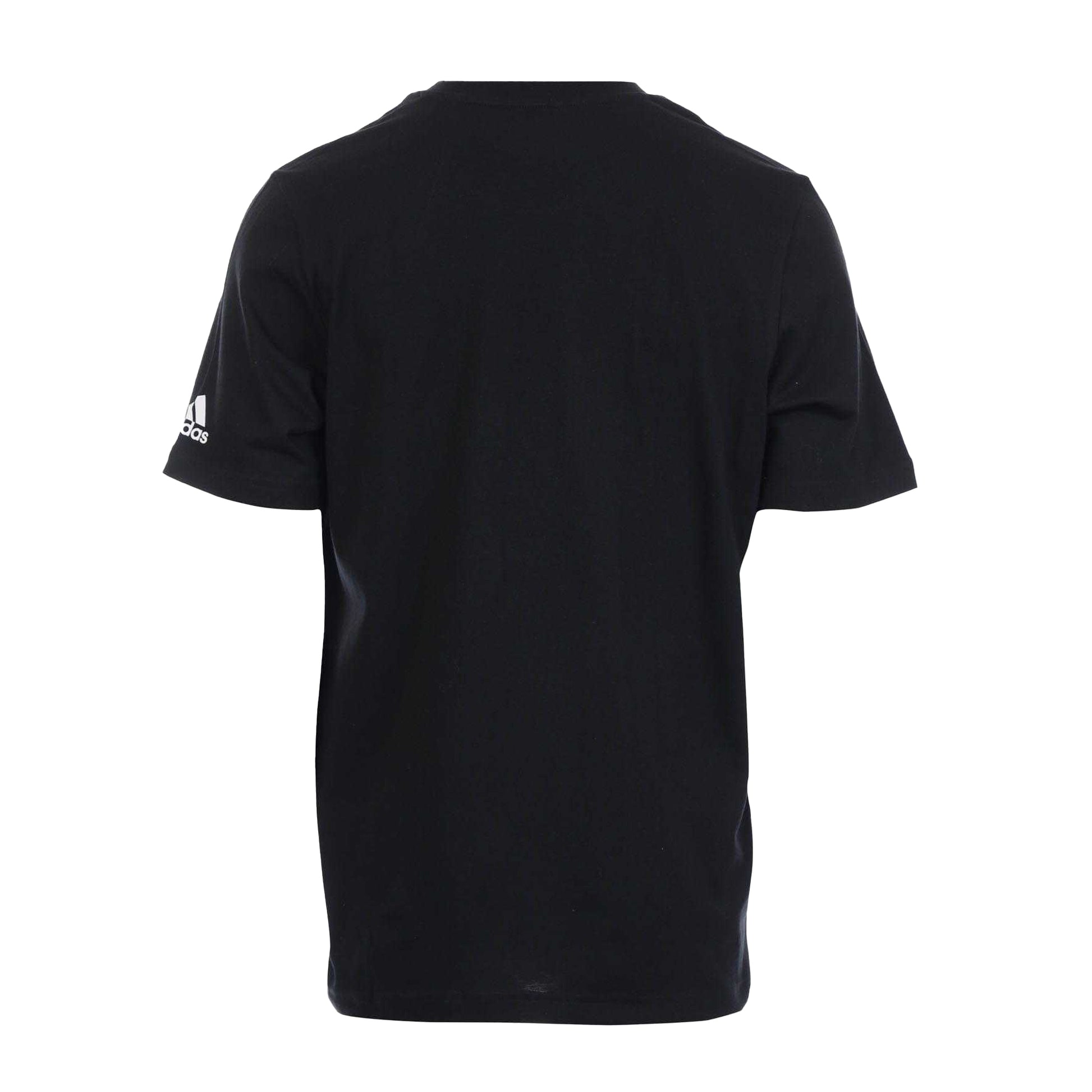 Black - Back - Adidas Mens Bos Blank Logo T-Shirt