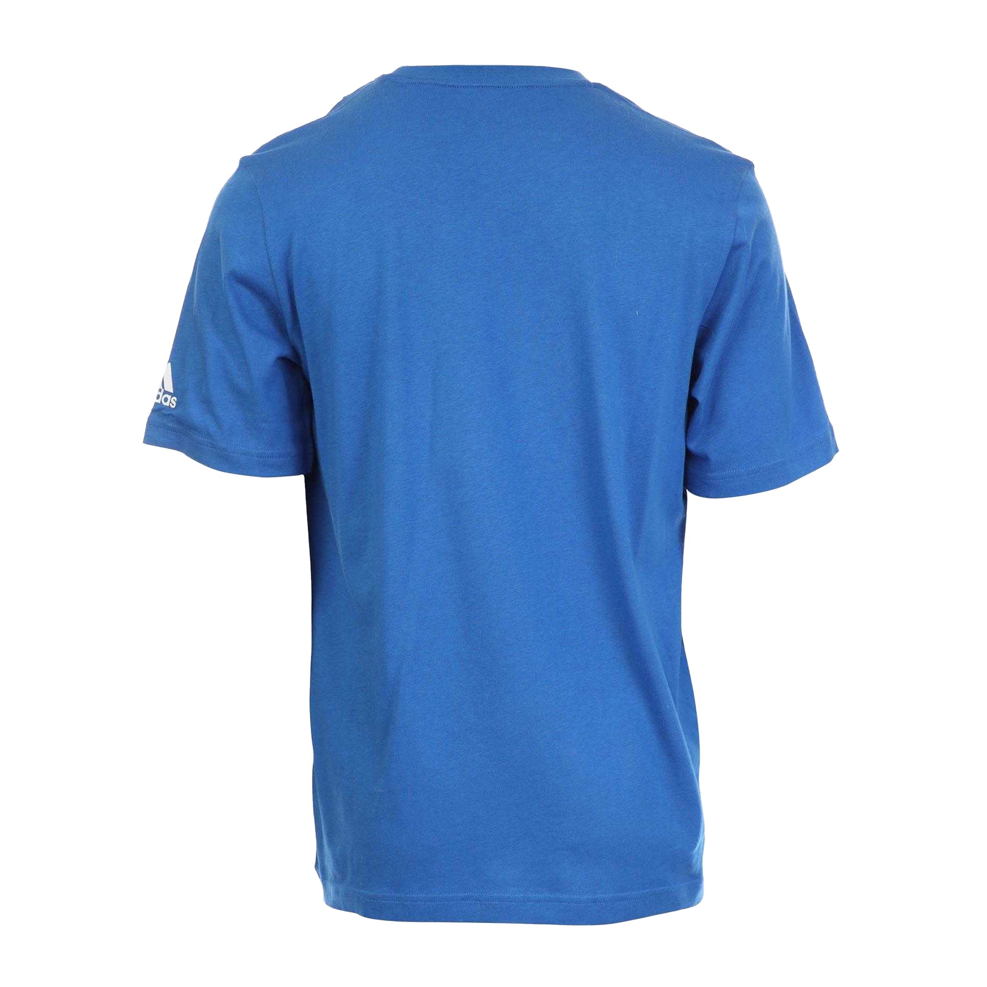Blue - Back - Adidas Mens Bos Blank Logo T-Shirt