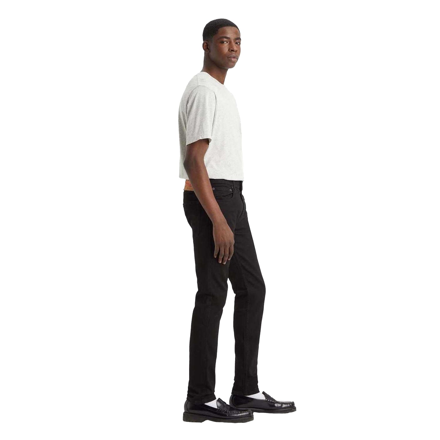 Blue - Lifestyle - Levis Mens 512 Leather Patch Tapered Leg Tapered Jeans
