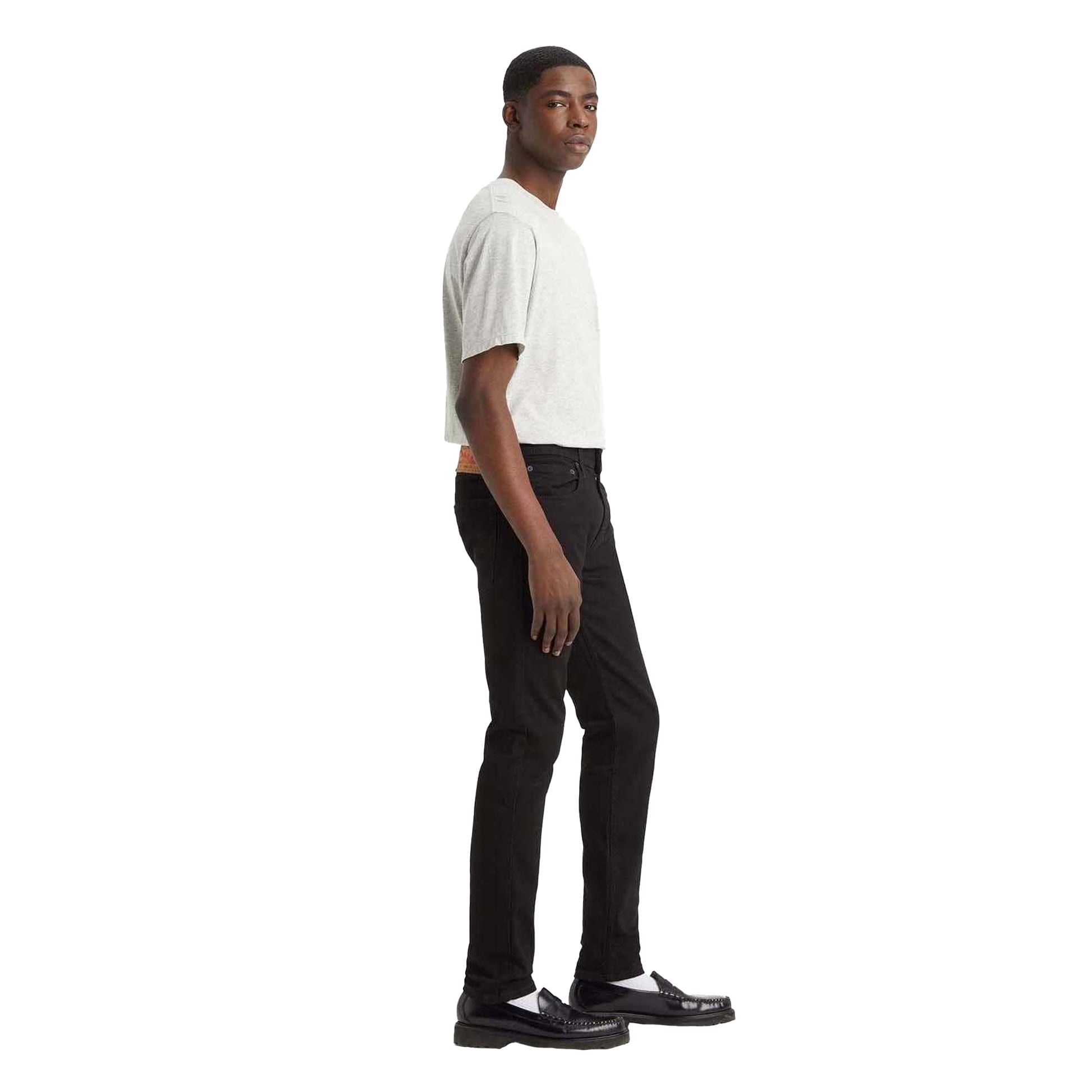 Blue - Lifestyle - Levis Mens 512 Leather Patch Tapered Leg Tapered Jeans