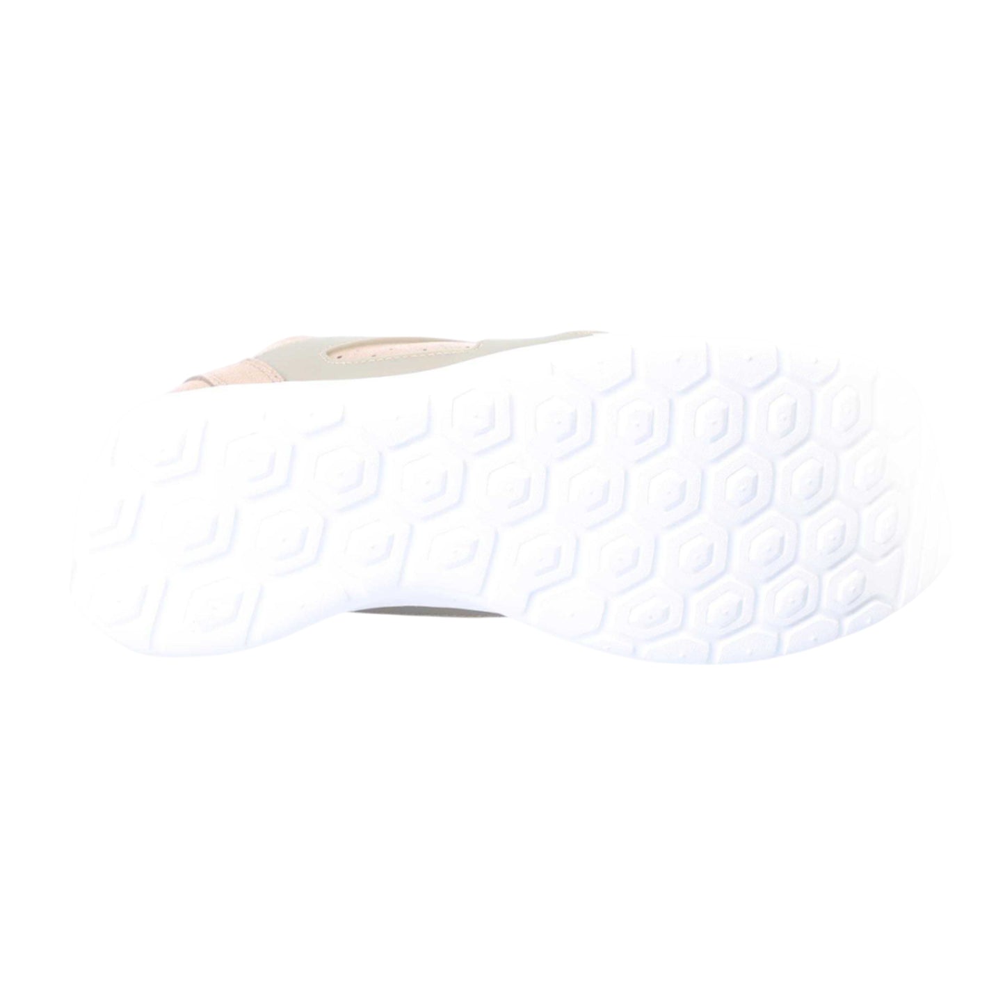 Beige - Lifestyle - Fabric Womens-Ladies Zeta Running Trainers