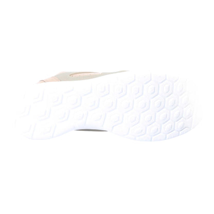 Beige - Lifestyle - Fabric Womens-Ladies Zeta Running Trainers