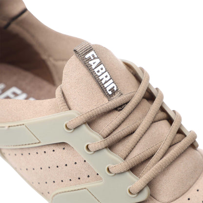 Beige - Pack Shot - Fabric Womens-Ladies Zeta Running Trainers