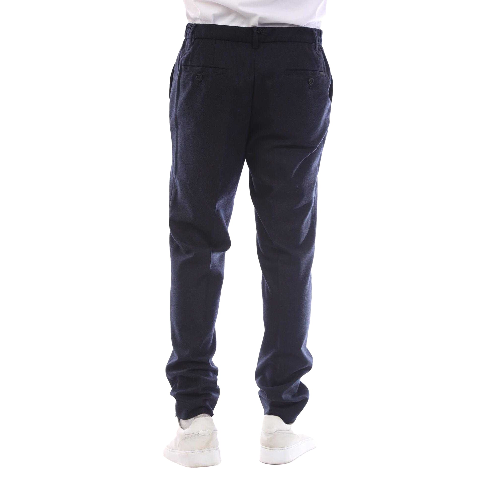 Dark Blue - Back - Boss Mens P-Genius Trousers