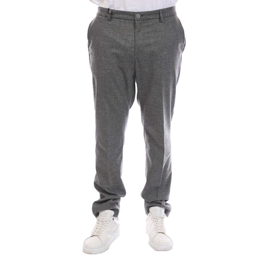 Silver - Front - Boss Mens P-Genius Trousers